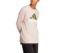 adidas Herren Essentials Long Sleeve Tee, Wonder Taupe, XS