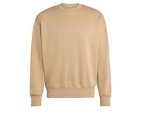 Sweatshirt ADIDAS SPORTSWEAR "M SWT FL", Herren, Gr. XL, warm sandstone, schwarz, Obermaterial: 55% Baumwolle, 36% Polyester, 9% Viskose, Rundhals, angesetztes Bündchen, Sweatshirts Sweatshirt (142662