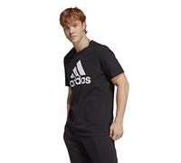adidas Herren T-Shirt Essentials Single Jersey Big Logo IC9347 XS Black/White