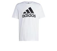 adidas Herren Essentials Single Jersey Big Logo Tee, White, XL