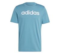 adidas Herren Essentials Single Jersey Linear Embroidered Logo T T-Shirt, Arctic Fusion, XXL
