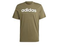 adidas Herren T-Shirt Essentials Linear Embroidered Logo Tee IC9280 M Olive Strata