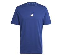 Adidas T-Shirt Essentials Small Logo Single Jersey JF1093 Herren dunkelblau/weiß Gr. S