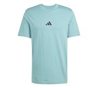 adidas Sportswear T-Shirt mit Logo und Rundhalsausschnitt in Lind, Größe XL
