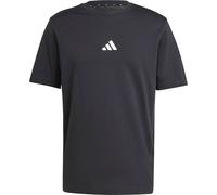 adidas Herren Essentials Small Logo T-Shirt (Größe L, schwarz)