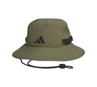 adidas Herren-Fischerhut Victory 5, für draußen und seitlich, breite Krempe, Stil für Sonnenschutz, Olive Strata Green/Black, S