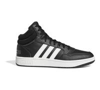 adidas Herren Hoops 3.0 Mid Lifestyle Basketball Classic Vintage Shoes, Core Black/Cloud White/Grey Six, 47 1/3 EU