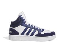 ADIDAS Herren Freizeitschuhe Hoops 3 Mid Lifestyle Basketball Classic Vintage (IG1432) 43 ⅓ FTWWHT/DKBLUE/DKBLUE
