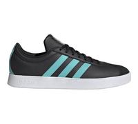 Sneaker ADIDAS PERFORMANCE "VL COURT MER", Herren, Gr. 40, core schwarz, semi mint rush, ftwr weiß, Leder, Synthetik, Schuhe Sneaker, Mercedes AMG Motorsport (92376653-40) core schwarz, semi mint rush
