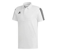 adidas Herren Fußballpolo Cotton Wurf 21, Weiß Schwarz, S, DU0870