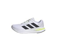 Adidas Herren Laufschuhe Galaxy 7 – FTWR White/Core Black/Solar Slime – Größe 40 2/3 EU