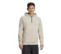 adidas Herren Game and Go Training Big Logo Hoodie Sweatshirt, Wonder Beige, Medium