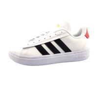 Adidas Herren Grand Court Alpha Shoes-Low (Non Football), FTWR White/Core Black/Better Scarlet, 41 1/3 EU