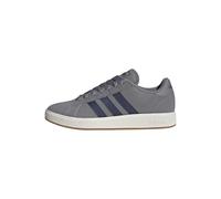 Adidas Herren Grand Court Base 00s Shoes, Grey Three/Dark Blue/Off White, 42 2/3 EU