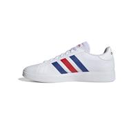 adidas Herren Grand Td Lifestyle Court Casual Shoes, FTWWHT/ROYBLU/VIVRED, 43 1/3 EU