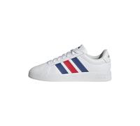 adidas Herren Grand Court Base 3.0 Shoes, FTWR White/Team royal Blue/Pure Ruby, 44 2/3 EU