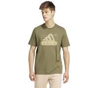 adidas Herren Growth Badge Graphic Tee T-Shirt, Olive strata, XL