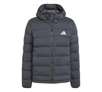 adidas Herren Helionic Climawarm Stretch Hooded Down Coat, black, M