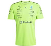 ADIDAS Herren Hemd MERCEDES - AMG PETRONAS FORMULA ONE TEAM SET-UP (JZ7402) XXL SGREEN/BLACK