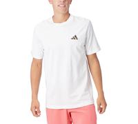 adidas Herren Herbst Camo Logo Graphic T-Shirt Herren Weiss S