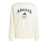 adidas Herren Hoodie adidas Heritage Graphic Crew Sweatshirt Chalk White / Aurora Ivy S