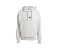 adidas Herren Essentials FEELCOZY Fleece Hoodie, medium Grey Heather/Black, S