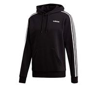 adidas Herren Hoody Essentials 3-Streifen French Terry, Black/White, S, DU0498