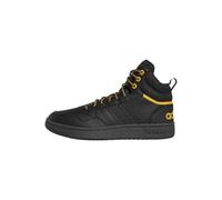 adidas Herren Hoops 3.0 Mid Lifestyle Basketball Classic Fur Lining Winterized Shoes, core Black/core Black/preloved Yellow, 41 1/3 EU