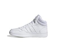 Adidas Herren Hoops 3.0 Mid Lifestyle Basketball Classic Vintage Shoes, Cloud White/Cloud White/Cloud White, 40 2/3 EU