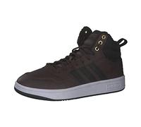 adidas Herren Hoops 3.0 Mid WTR Sneaker, Brown/cblack/Goldmt, 42 EU
