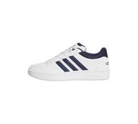 adidas Herren Hoops Classic Shoes, FTWR White/Dark Blue/Orbit Grey, 42 EU