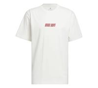 adidas Herren Hoops Graphic Tee, Cloud White, XXL