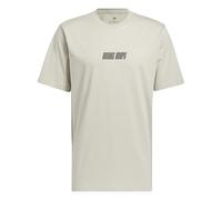 adidas Herren Hoops Graphic Tee, Putty Grey, M