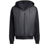 Outdoorjacke ADIDAS SPORTSWEAR "ESS 3S IN HYB J", Damen, Gr. M, schwarz, Obermaterial: 70% Polyester, 30% Baumwolle, Jacken Outdoorjacke (34509701-M) schwarz