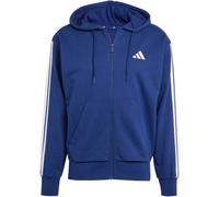 adidas Men's Essentials 3-Streifen French Terry Kapuzenjacke Dark Blue/White 3XL