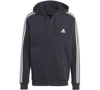 adidas - 3-Stripes FL Full Zip Hoodie - Hoodie, Gr. XXL, grau (Black)