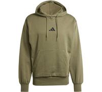 Adidas Essentials Feelcozy Fleece Kapuzenpullover S Olive Strata / Black