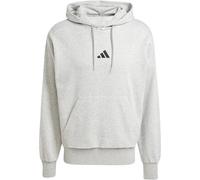 Adidas Herren Fleece-Hoodie Essentials FEELCOZY - medium Grey Heather/Black - Größe S