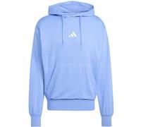 Kapuzensweatshirt ADIDAS SPORTSWEAR "M FEELCOZY HD", Herren, Gr. XL, blau (blau fusion, weiß), Obermaterial: 70% Baumwolle, 30% Polyester, sportlich, Langarm, Sweatshirts (68610425-XL) blau fusion, we