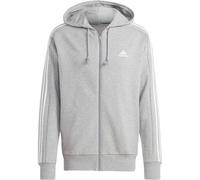 ADIDAS Herren Kapuzensweat Essentials French Terry 3-Streifen (IC9833) XXL MGREYH/WHITE