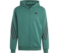 Future Icons 3-Streifen Kapuzenjacke Collegiate Green S