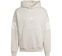 Kapuzensweatshirt ADIDAS SPORTSWEAR "M FI 3S HD", Herren, Gr. M, grau (wonder aluminium), Obermaterial: 67% Polyester, 33% Baumwolle, sportlich, Sweatshirts (55885213-M) wonder aluminium