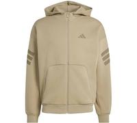 Adidas Future Icons 3 Stripes Reißverschlusspullover M Wonder Cargo
