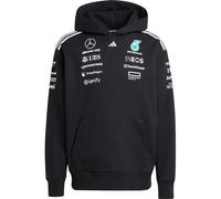 adidas Herren Mercedes - AMG Petronas Formula ONE Team Team Hood Men, Black/White, XL