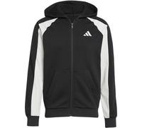 ADIDAS SPORTSWEAR Sweatjacke mit Label-Stitching in Black, Größe XL