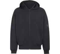 adidas Herren Soft Lux Full-Zip Hoodie Sweatshirt, Black, M