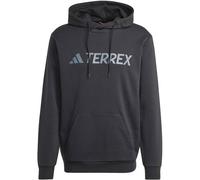 adidas Men's Terrex Multi Large Logo Hoodie, Black, XL