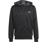 ADIDAS Herren Kapuzensweat TR-ES+ BL FZ JA (IB8137) XXL BLACK/GREFIV