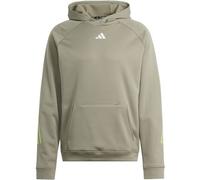 ADIDAS Herren Kapuzensweat Train Icons 3-Streifen Training (IJ8115) XL SILPEB/PULLIM/WHITE