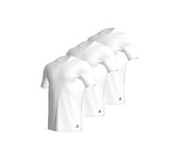 adidas 3P Active Core Cotton Crew Neck T-Shirt Weiß Baumwolle Medium Herren